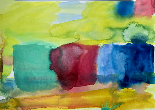 Jim Watt, Miami Watercolors 5, 2021